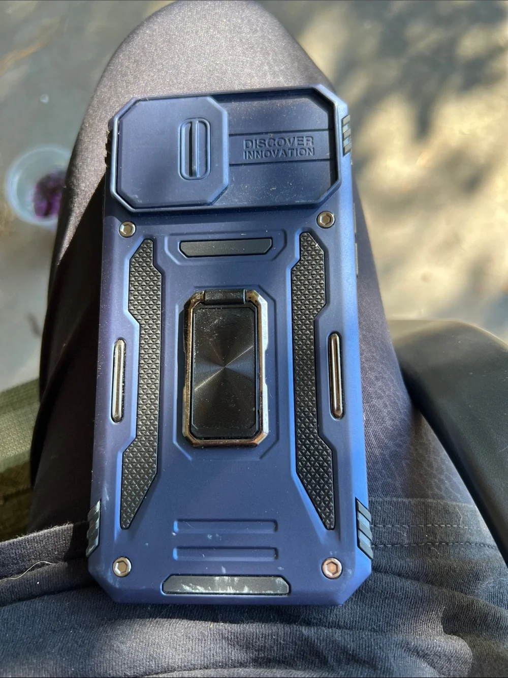 Apple Black Shock-Proof Phone Case